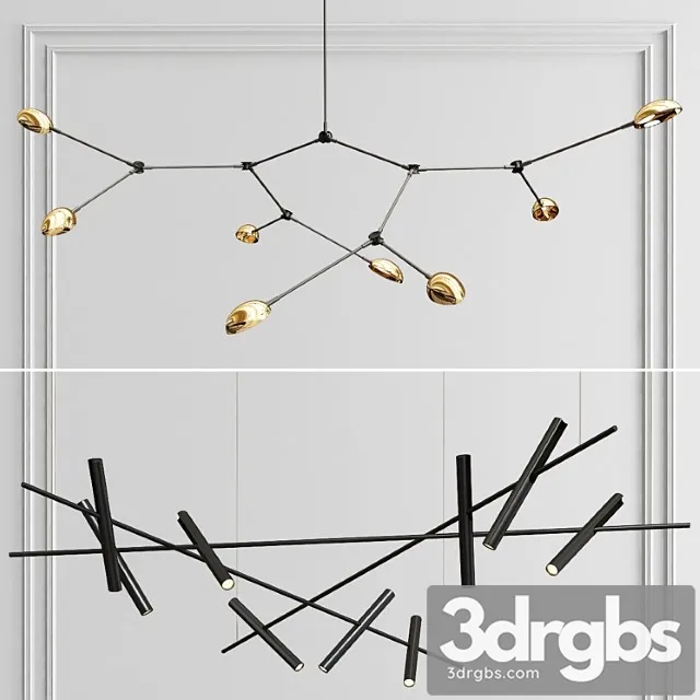 Drop & kreon esprit chandelier