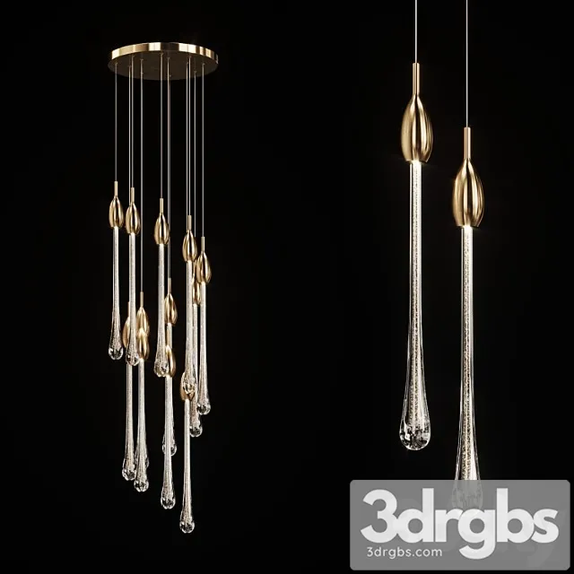 Drop shaped pendant lamp fial b 3D Model Download Drop shaped pendant lamp fial b 3D Model Download