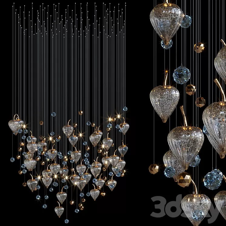 Droplight Vargov Design – Physalis 3D Model Droplight Vargov Design – Physalis 3D Model