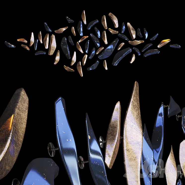 Droplight wall decor – Vargov Design 3D Model Droplight wall decor – Vargov Design 3D Model