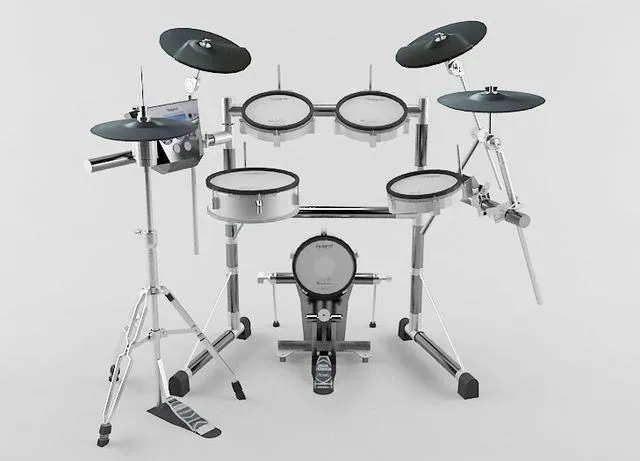 Drum set 3D Model Drum set 3D Model