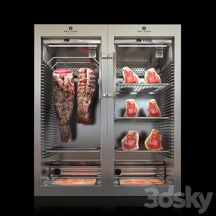 Dry Ager DX 1000 3D Model Free Download