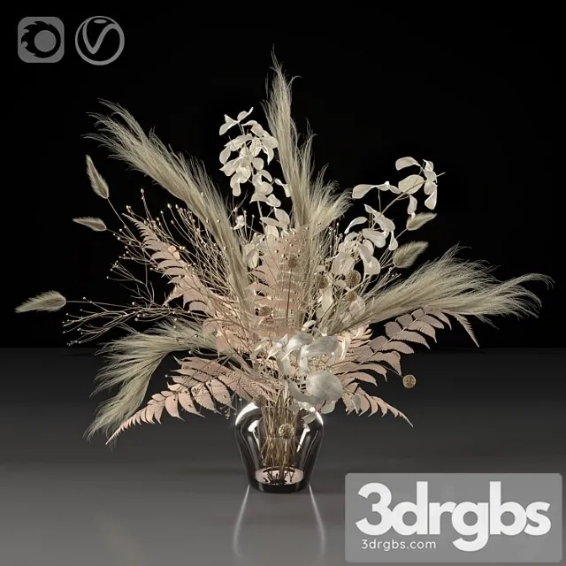 Dry Bouquet 2 3D Model Download Dry Bouquet 2 3D Model Download