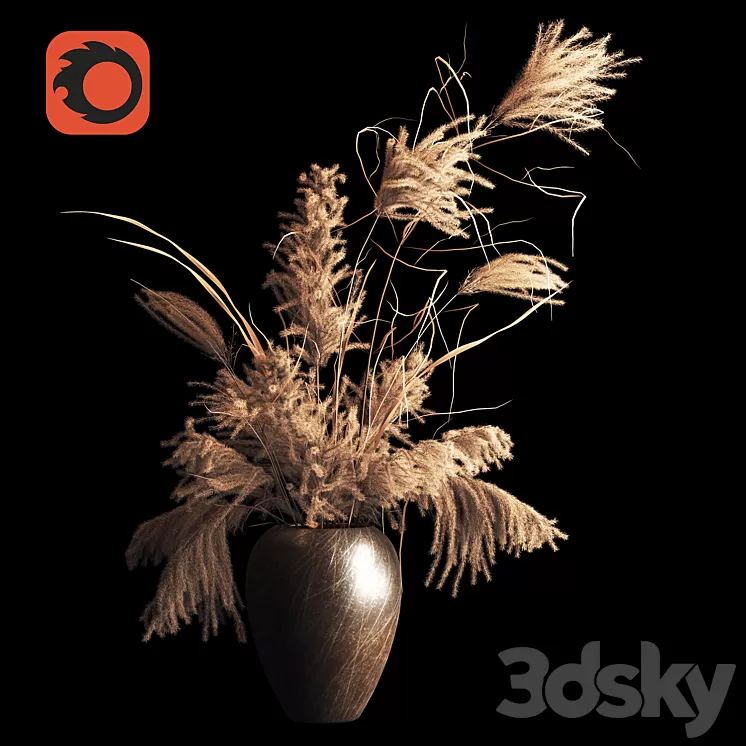 dry bouquet 3D Model