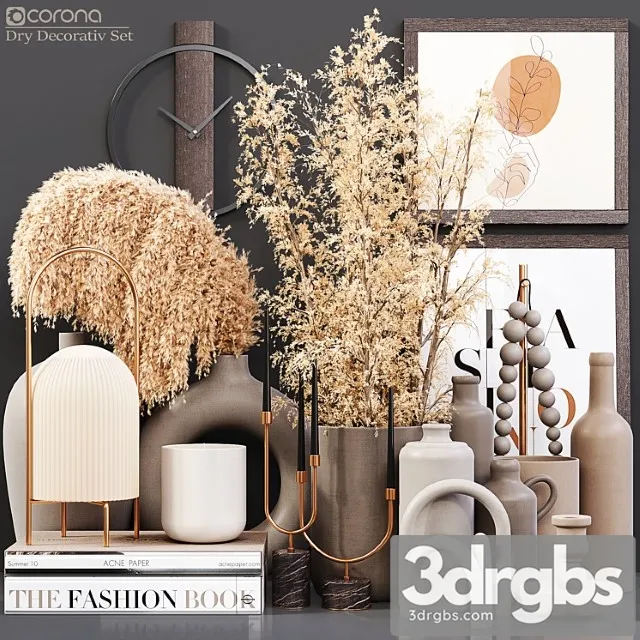 Dry decorativ set