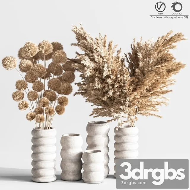 Dry Flowers (bouquet Vase 09) Dry Flowers (bouquet Vase 09)