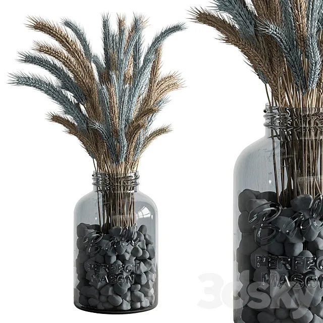 Dry plants 101 – Wheat 3DModel