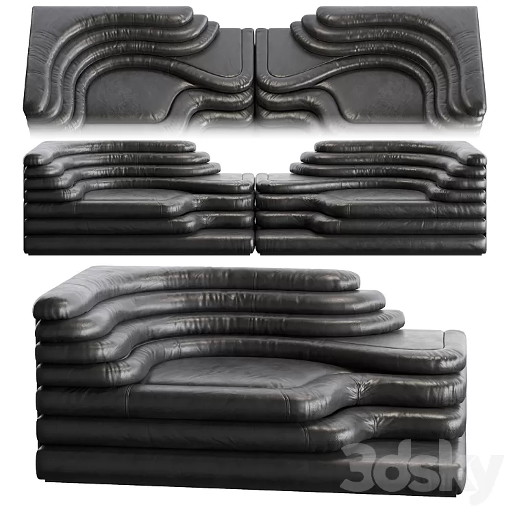 DS-1025 TERRAZZA LOUNGE 3D Model