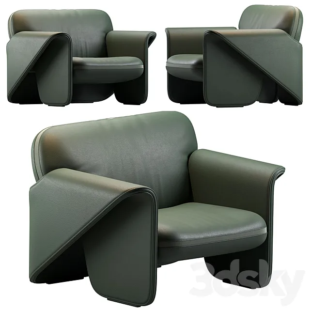 DS 125 armchair De Sede 3DModel DS 125 armchair De Sede 3DModel