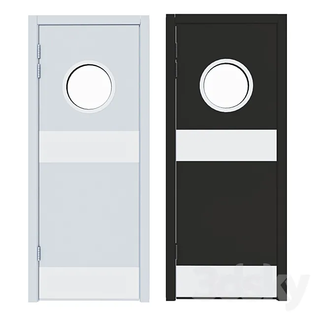 DSK Iluminated doors 3DModel