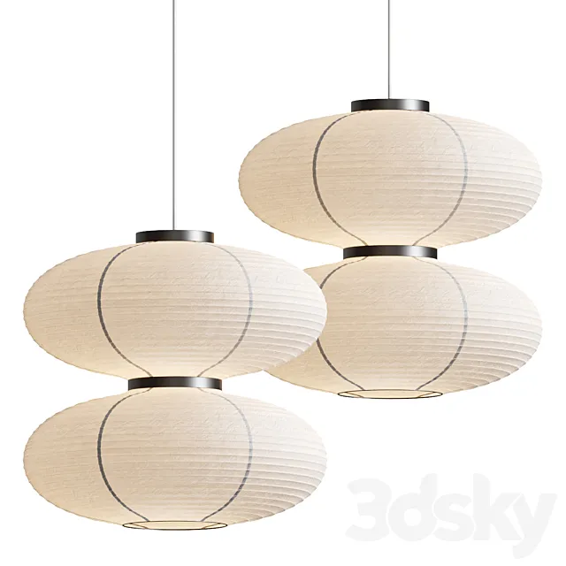 Dual pendant lamp 3DModel Dual pendant lamp 3DModel