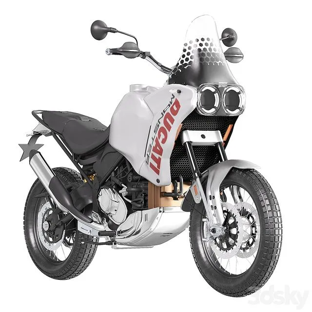 Ducati Desertx 3D Model