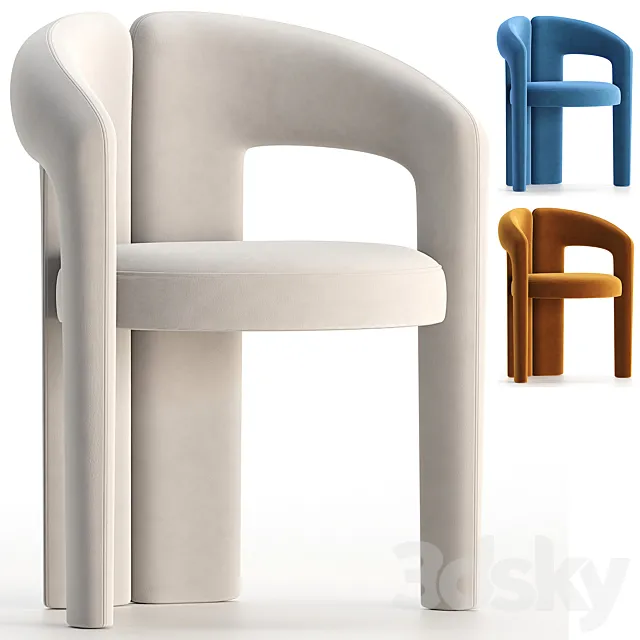 Dude chair 3D Model Dude chair 3D Model