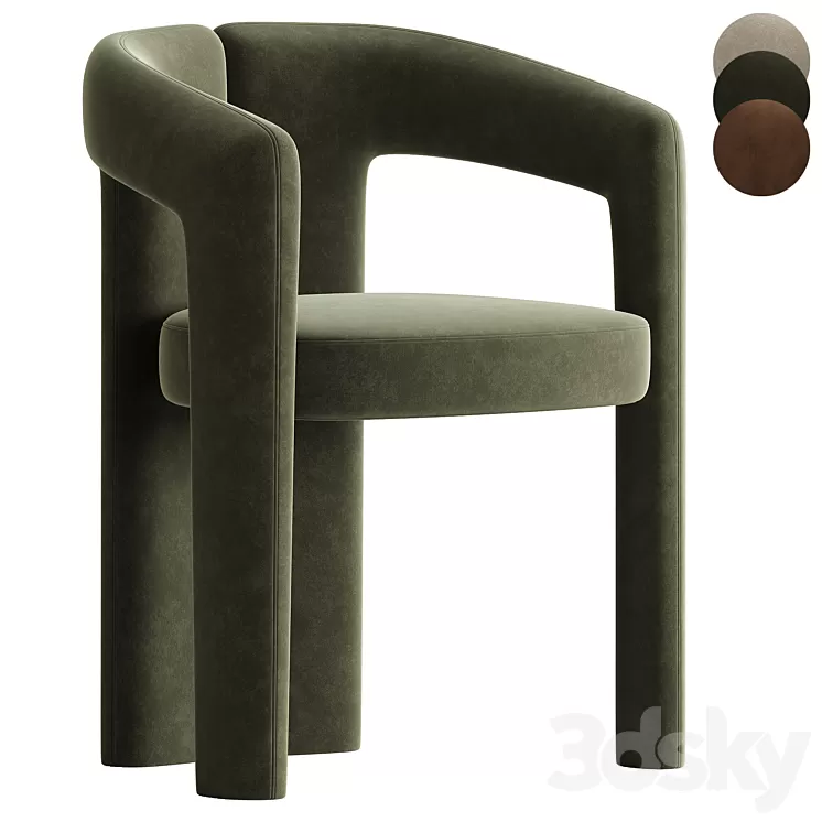DUDET Chair 3D Model