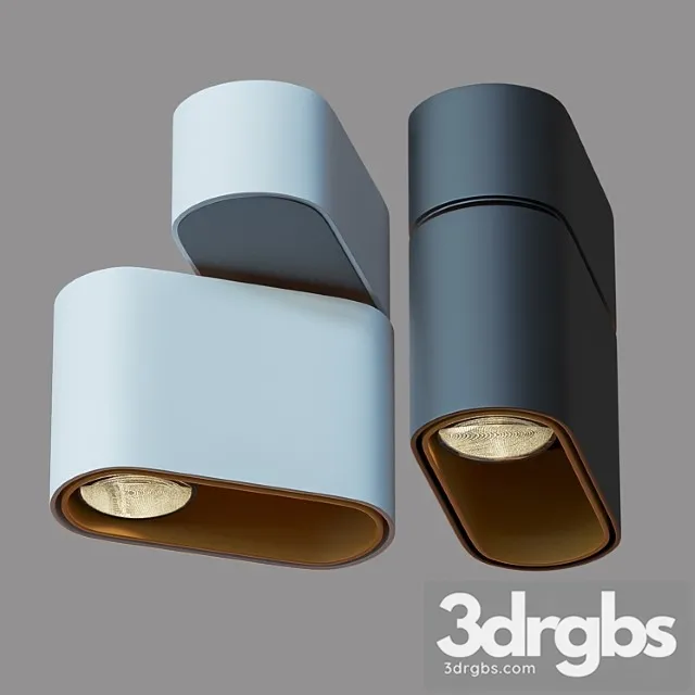 Duell surface by modular lighting instruments 3D Model Download