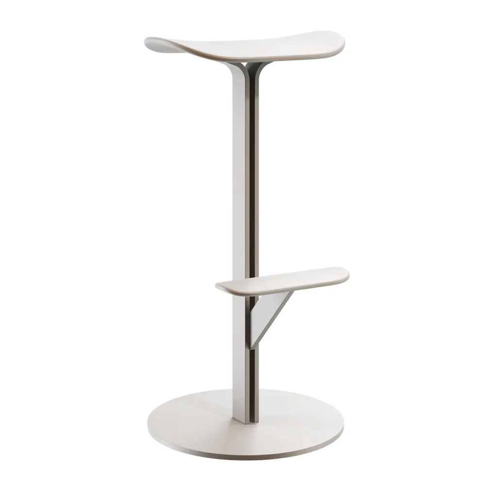 Duetto Bar Stool 77 by MDF Italia