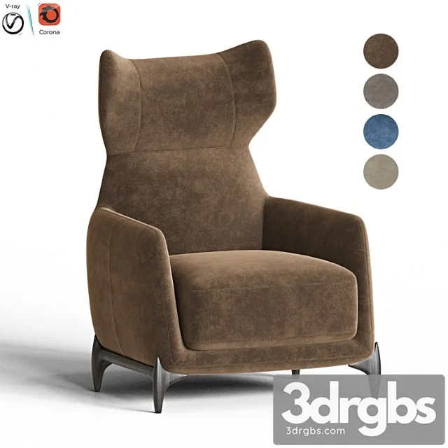 Duffle armchair ditre italia