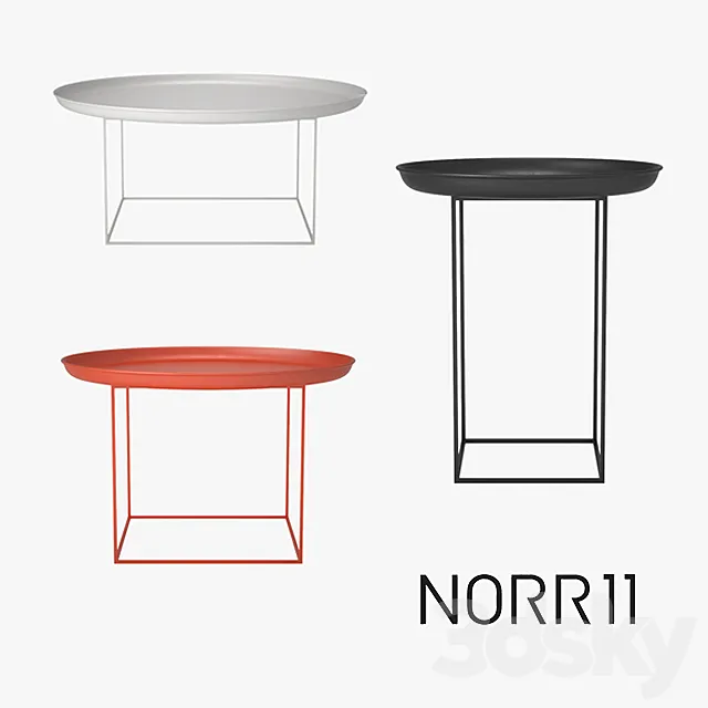 Duke Coffee Tables 3D Model