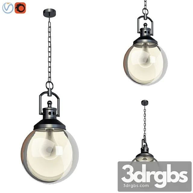 Duke oversized indoor outdoor recycled glass pendant 3D Model Download Duke oversized indoor outdoor recycled glass pendant 3D Model Download