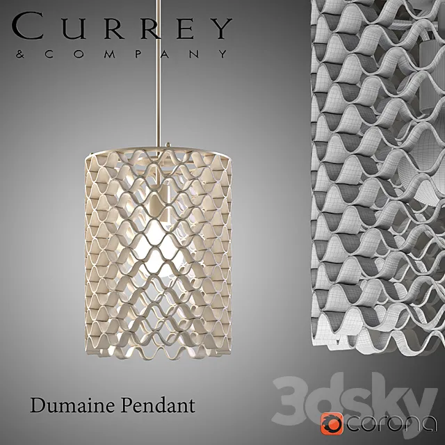 DUMAINE PENDANT 3DModel DUMAINE PENDANT 3DModel