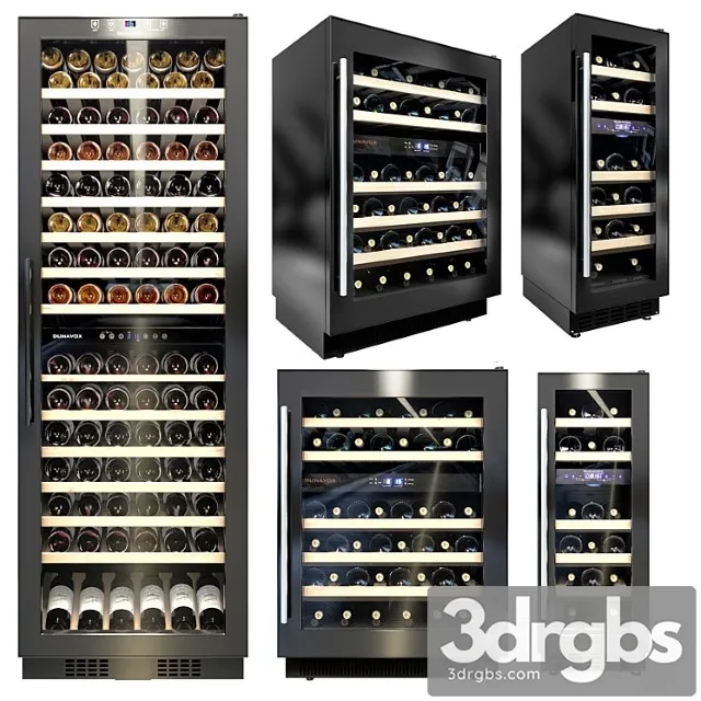 Dunavox wine cabinet 2 2 3D Model Download