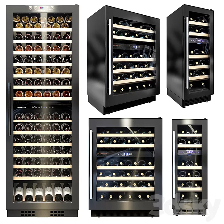 Dunavox Wine cabinet 2 3D Model