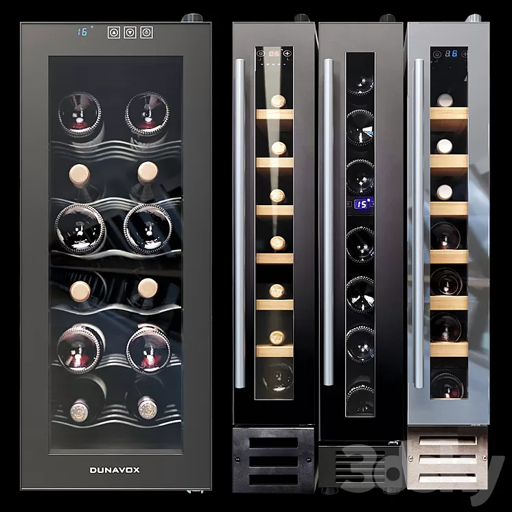 Dunavox Wine cabinet 3 3D Model