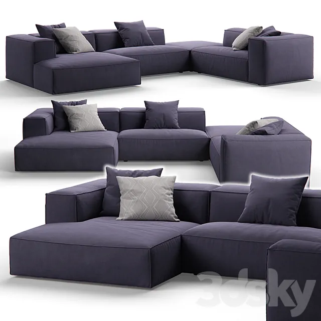 Dunbar sofa by Fest 3DModel