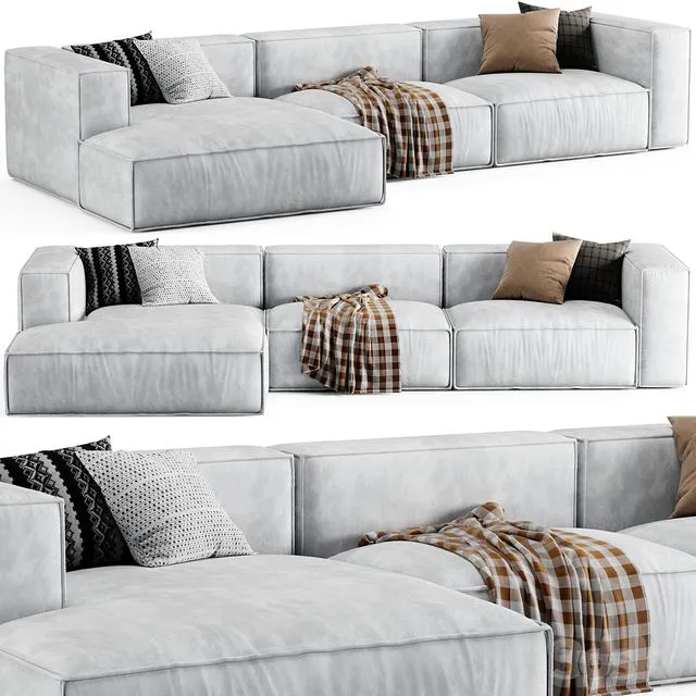 Dunbar Sofa by FEST Amsterdam 3D Model Dunbar Sofa by FEST Amsterdam 3D Model