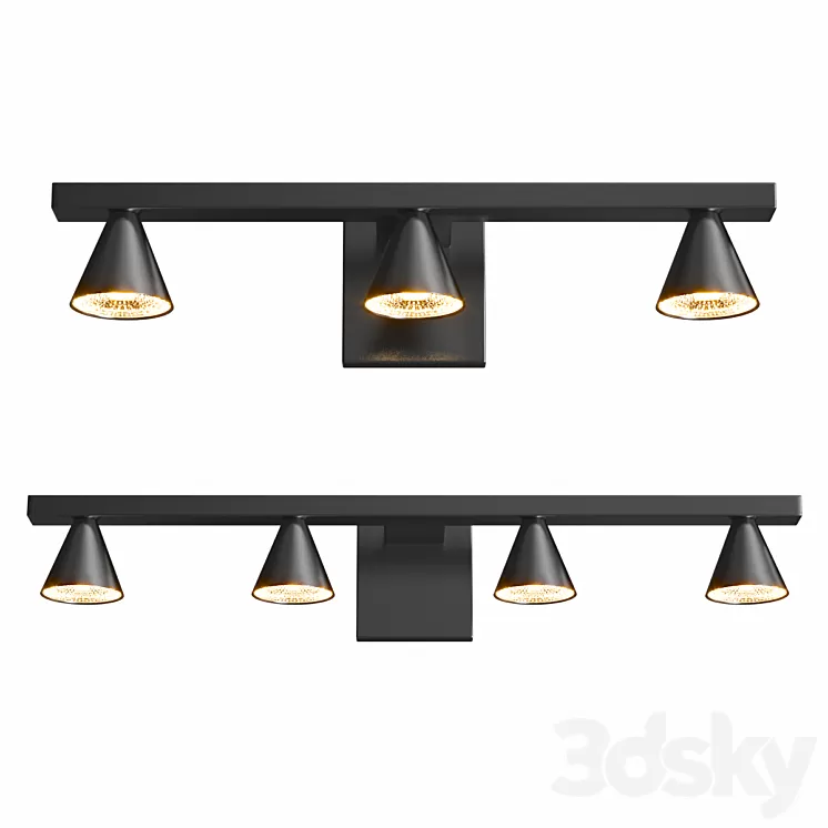 DUNE WALL LAMP 3D Model DUNE WALL LAMP 3D Model