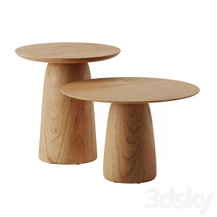 Dunes side tables Tribu 3D Model Free Download Dunes side tables Tribu 3D Model Free Download