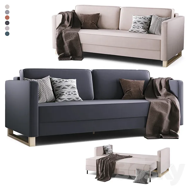 Dunsts sofa 3D Model Dunsts sofa 3D Model