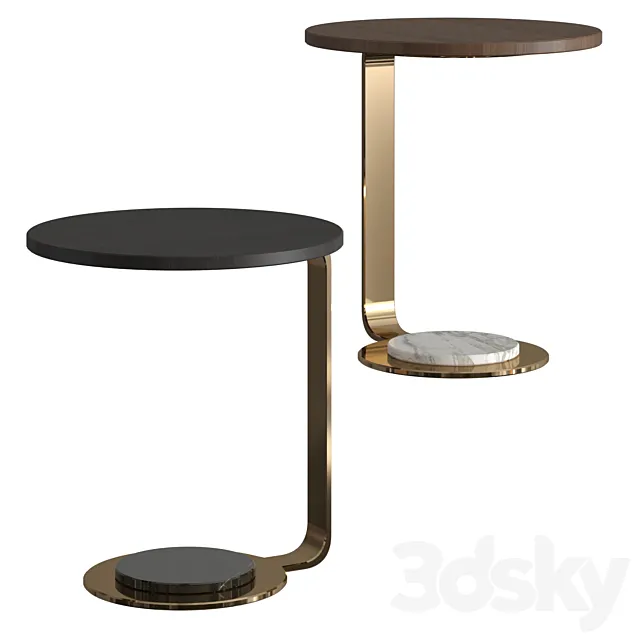 Duquese & Malvada Barcelona Coffee Tables 3DModel