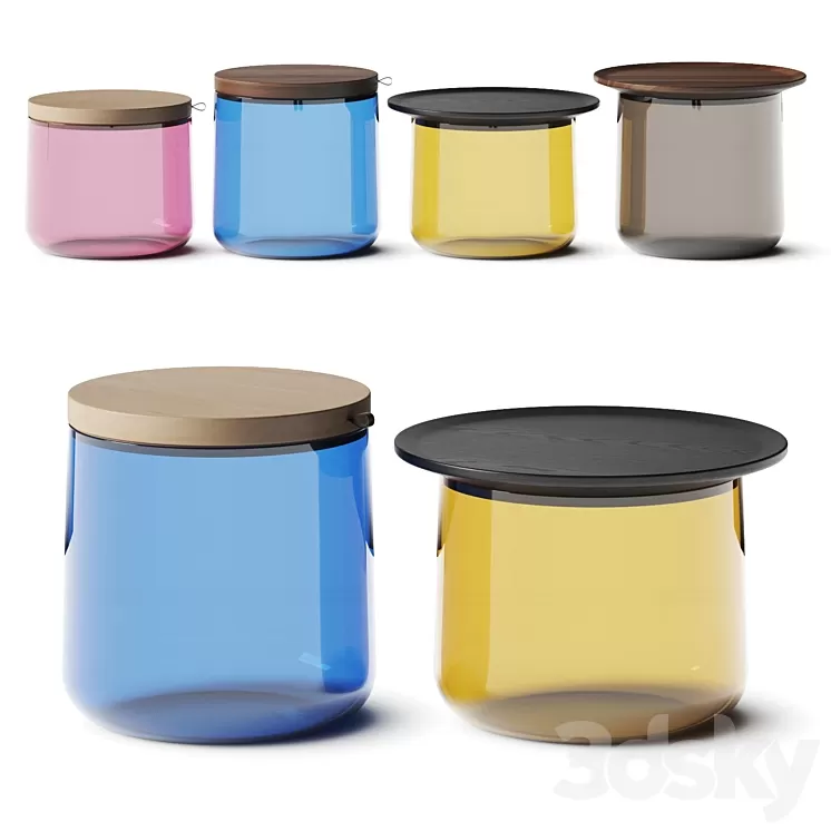 Durame Tia Coffee Tables 3D Model Durame Tia Coffee Tables 3D Model