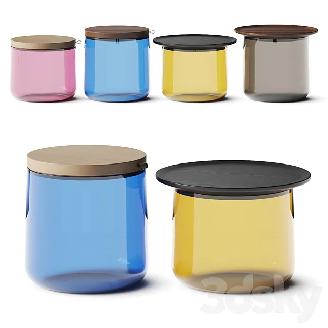 Durame Tia Coffee Tables 3DModel