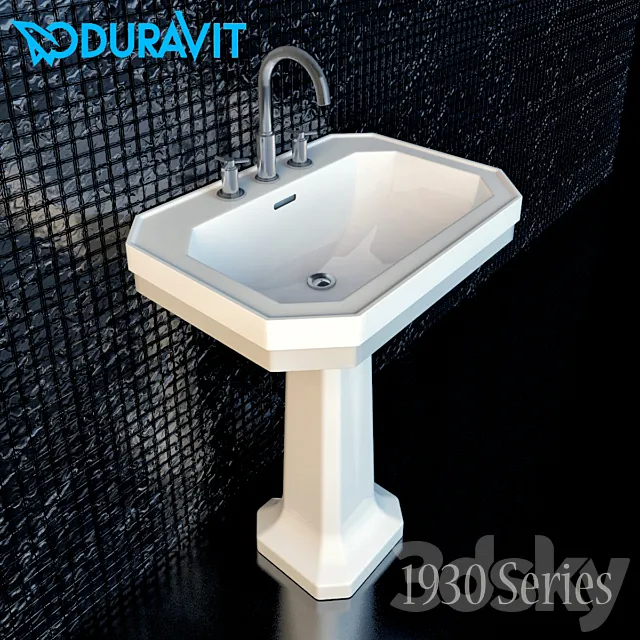 DURAVIT 1930 Series 3D Model DURAVIT 1930 Series 3D Model