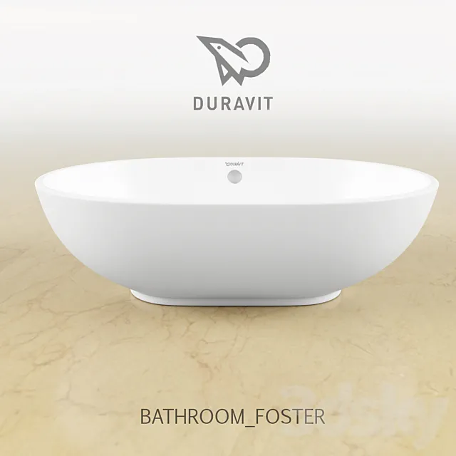 Duravit _ Foster 495×350 3DModel Duravit _ Foster 495×350 3DModel
