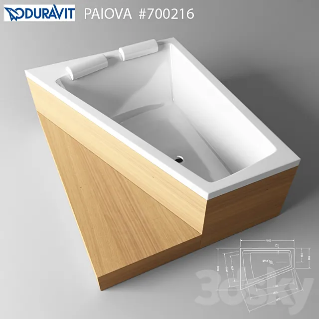 DURAVIT _ PAIOVA # 700216 3DModel