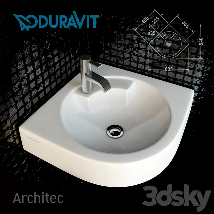 Duravit architec 3D Model