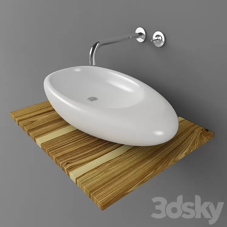 Duravit Ciottolo 3D Model