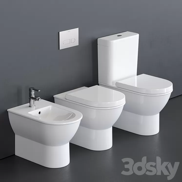Duravit Darling New WC 3D Model