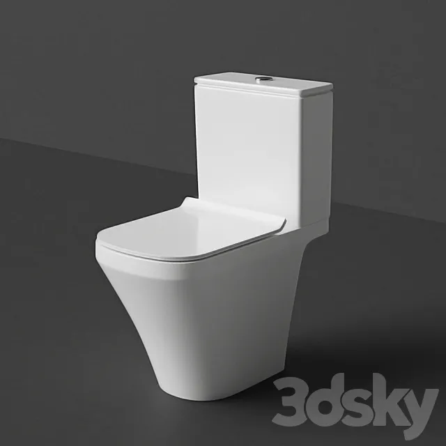 Duravit DuraStyle Toilet 3D Model