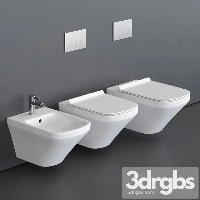 Duravit Durastyle Wall Hung Wc 3D Model Download