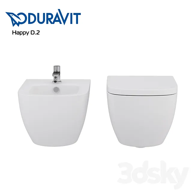 Duravit – Happy D.2 3DModel