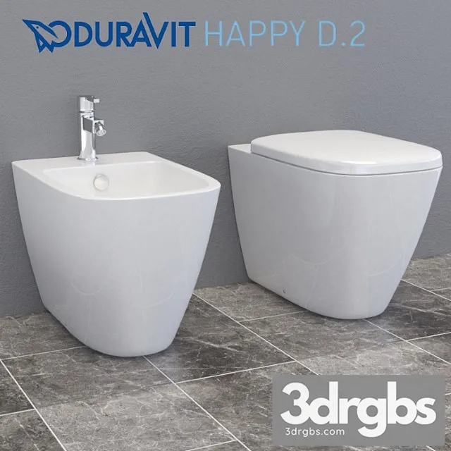 Duravit Happy D2 3D Model Download