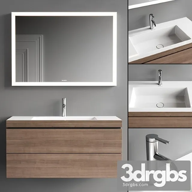 Duravit l Cube Vanity Unit Set 1 Duravit l Cube Vanity Unit Set 1