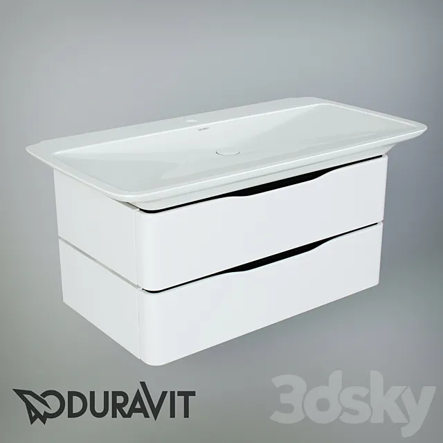 Duravit – Puravida 037110 + PV6767 3D Model Duravit – Puravida 037110 + PV6767 3D Model
