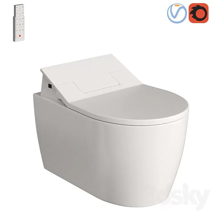 Duravit SensoWash Slim 3D Model