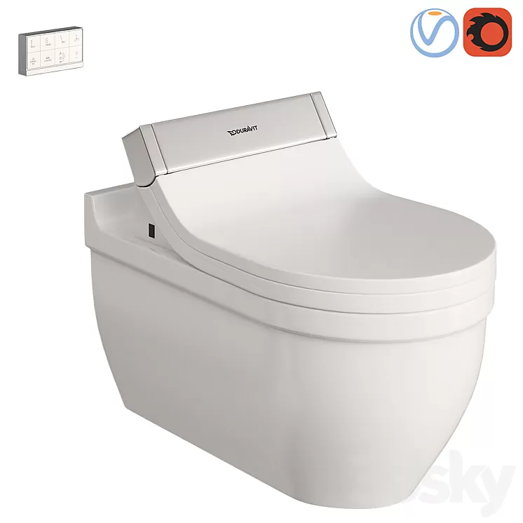 Duravit SensoWash starck 3D Model