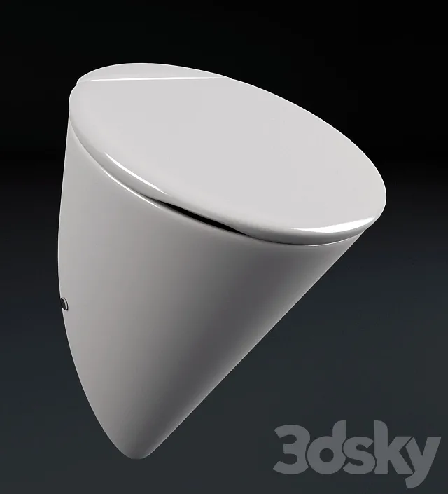 Duravit Starck  Urinal 3D Model